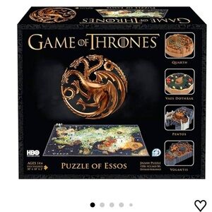 Game of Thrones 3D Map Puzzle of Essos NEW Christmas Gift